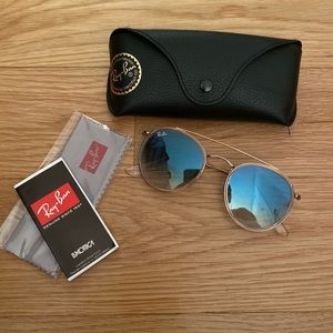REAL barely used raybans sunglasses